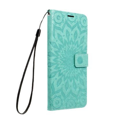 Etui z klapką na Xiaomi Redmi 15 5G Mezzo Book mandala zielone