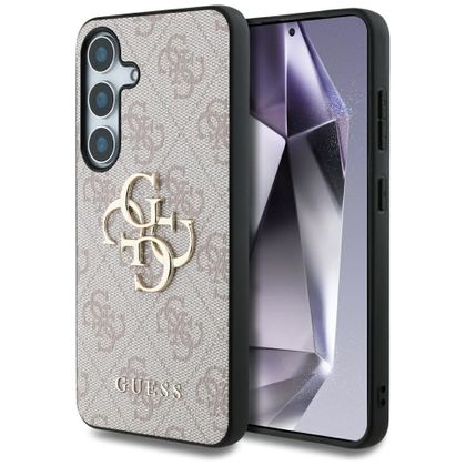 GUESS futerał do SAMSUNG S25 Plus GUHCS25M4GMGPI (4G PU Big Logo) różowy