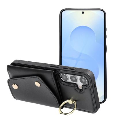 Futerał portfel WONDER dla SAMSUNG A56 5G czarny