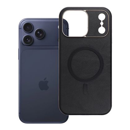 Etui na iPhone 17 Pro Max / 18 Pro Max (low camera edge) Gentleman Mag Cover zgodne z MagSafe czarne