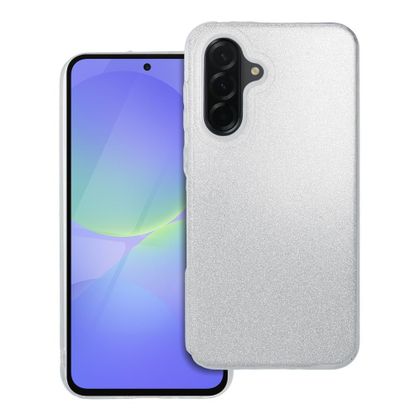 Etui na Samsung A36 5G Shining srebrne