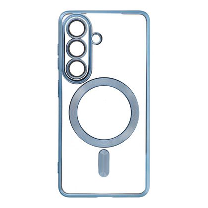 Etui na Samsung S26 Electro Mag Cover zgodne z MagSafe niebieskie