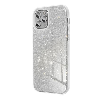 Etui na Samsung A35 5G Shining srebrne