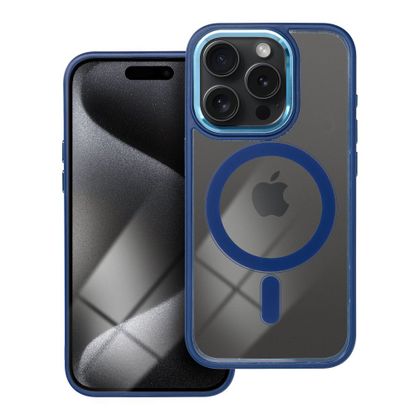 Etui na iPhone 15 PRO Color Edge Mag Cover zgodne z MagSafe niebieskie