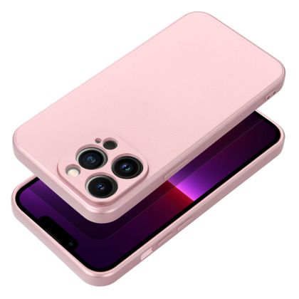 Etui na iPhone 17 Metallic różowe