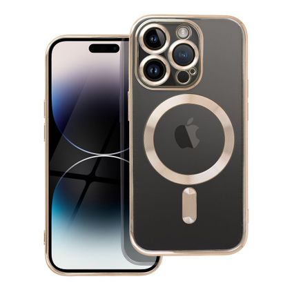 Etui na iPhone 14 PRO Electro Mag Cover zgodne z MagSafe złote