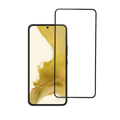 Szkło hartowane 5D do Samsung S22 (full glue / case friendly) Blue Star czarne