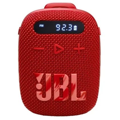 Głośnik bezprzewodowy JBL Wind 3 z uchwytem na kierownicę czerwony