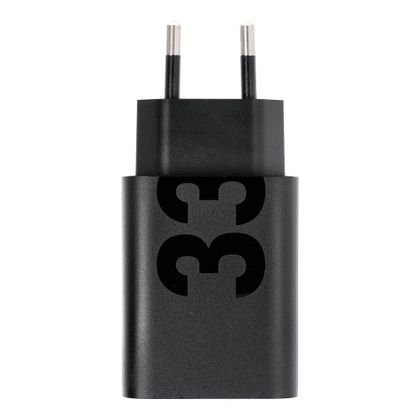 MOTOROLA oryginalna ładowarka sieciowa USB A 33W MC339 czarna bulk