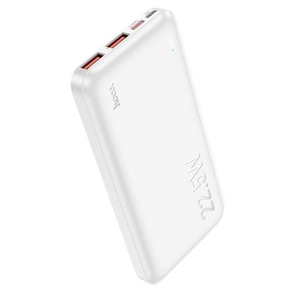 Powerbank Hoco 10000 mAh QC PD 3A 22,5W J101 biały