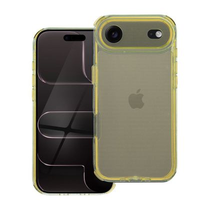 Etui na iPhone 17 AIR Matrix Clear żółte