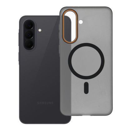 Etui na Samsung A37 Go Orange zgodne z MagSafe czarne