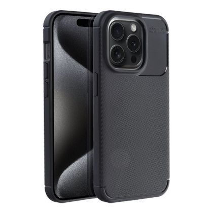 Etui na iPhone 15 PRO Carbon Premium czarne