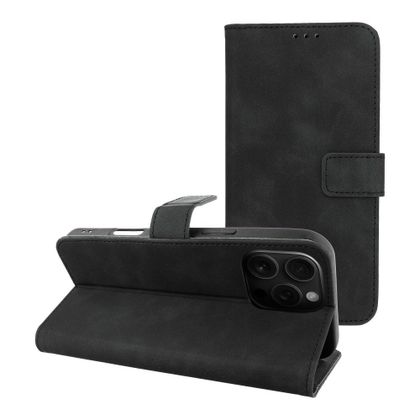 Etui z klapką na iPhone 16 PRO MAX Tender Book czarne