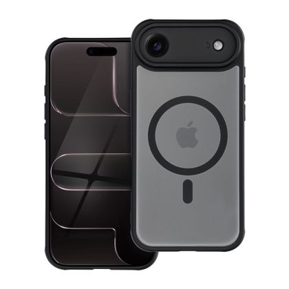 Etui na iPhone 17 AIR Full Matte Mag Cover zgodne z MagSafe czarne