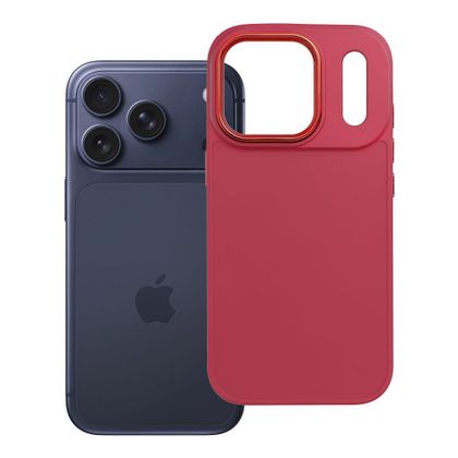 Etui na iPhone 17 Pro / 18 Pro (low camera edge) Frame magenta
