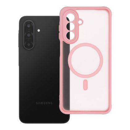 Etui na Samsung A17 / A18 Full Matte Mag Cover zgodne z MagSafe jasnoróżowy