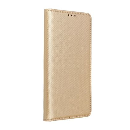 Etui z klapką na Motorola E7 PLUS / G9 PLAY / G9 Smart Case Book złote