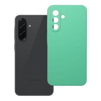 Etui na Samsung A36 5G Silicone 2mm (camera protection) miętowe