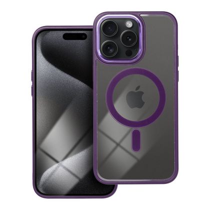 Etui na iPhone 15 PRO MAX Color Edge Mag Cover zgodne z MagSafe fioletowe