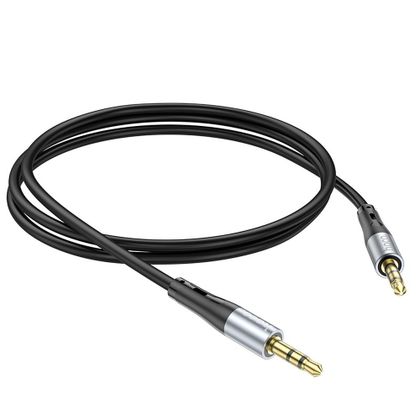 Kabel AUX Jack 3,5 mm do Jack 3,5 mm Hoco 1 m UPA22 czarny