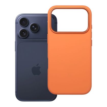 Etui na iPhone 17 Pro / 18 Pro (low camera edge) Forcell F-Protect Frame Premium zgodne z MagSafe orange 0INT