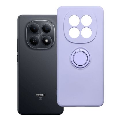 Etui na Xiaomi Redmi Note 15 5G Silicone Ring fioletowe