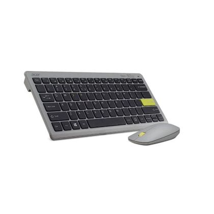 Klawiatura + mysz zestaw bezprzewodowy ACER Vero Combo Antimicrobial szary