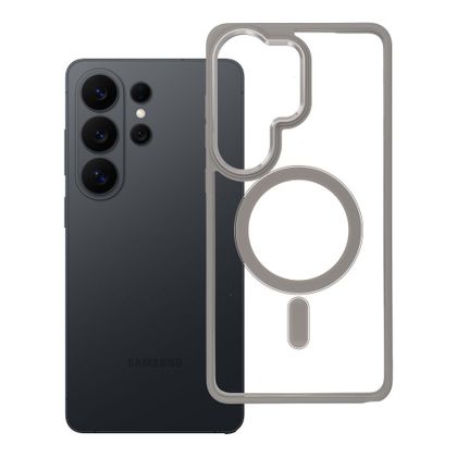 Etui na Samsung S26 ULTRA Color Edge Mag Cover zgodne z MagSafe tytanowe szare