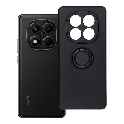 Etui na Xiaomi Redmi Note 14 PRO 4G Silicone Ring czarne