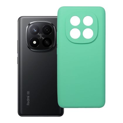 Etui na Xiaomi Redmi Note 14 PRO PLUS 5G Silicone 2mm (camera protection) miętowe