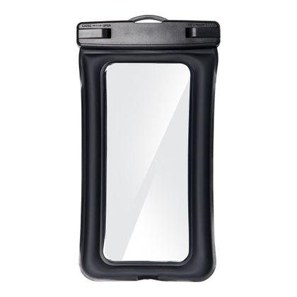 Etui na telefon uniwersalne wodoodporne z plastikowym zamknięciem AIRBAG czarne