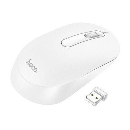 Myszka bezprzewodowa Hoco 2,4G 1200 dpi GM14 biała