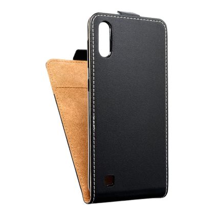 Etui z klapką pionowe na Samsung A10 Slim Flexi Fresh czarne