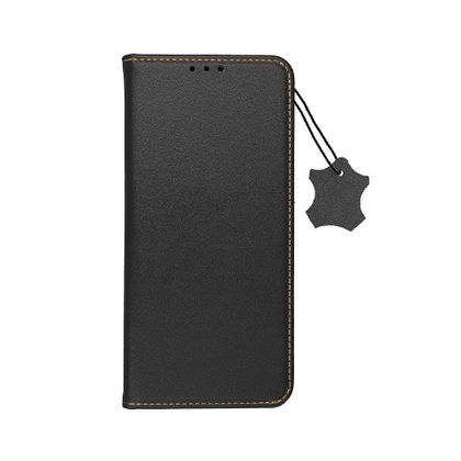 Etui z klapką na Samsung S25 FE Smart Pro Book skórzane czarne