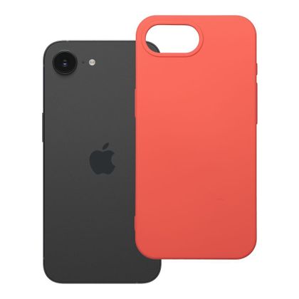 Etui na iPhone 16e (SE 4 2025) / 17e Silicone brzoskwiniowe