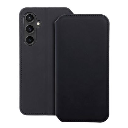 Etui z klapką na Samsung S23 FE Dual Pocket Book czarne