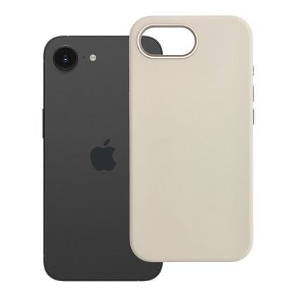 Etui na iPhone 16e (SE4 2025) / 17e Forcell F-Protect Frame Premium zgodne z MagSafe antique white 0INT