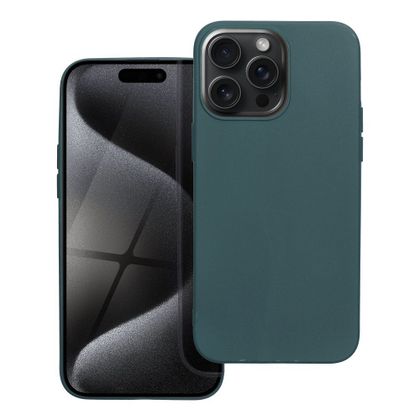 Etui na iPhone 15 PRO MAX Matt ciemnozielone