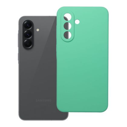 Etui na Samsung A56 5G Silicone 2mm (camera protection) miętowe