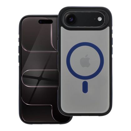 Etui na iPhone 17 AIR Neo zgodne z MagSafe niebieskie
