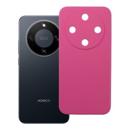 Etui na Honor Magic 8 LITE Silicone 2mm (camera protection) różowe