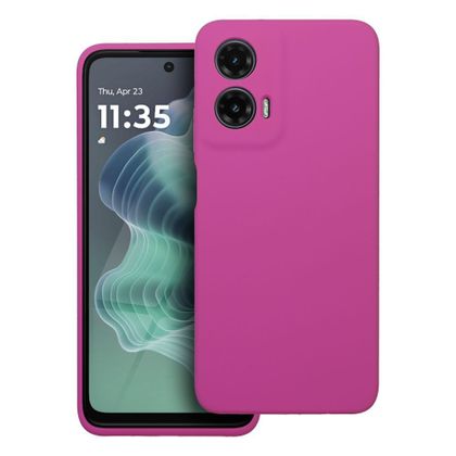 Etui na Motorola G35 5G Silicone 2mm (camera protection) różowe