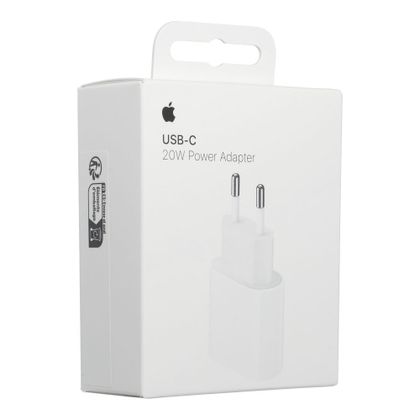Oryginalna ładowarka sieciowa Apple MHJE3ZM/A A2347 Typ C 20W biała blister