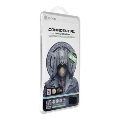 Protektor do iPhone 15 PLUS LCD X-One Extreme Shock Eliminator 4th gen. Privacy