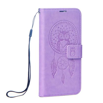 Etui z klapką na iPhone 17 PRO / 18 PRO Mezzo Book łapacz snów fioletowe