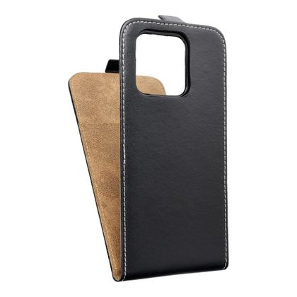 Etui z klapką pionowe na Xiaomi Redmi 10C Slim Flexi Fresh czarne