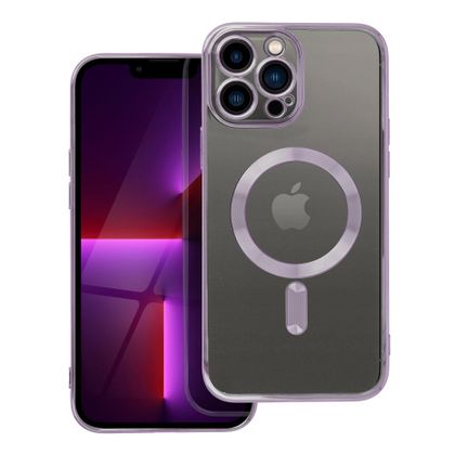Etui na iPhone 13 PRO MAX Electro Mag Cover zgodne z MagSafe fioletowy