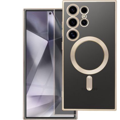 Etui na Samsung S24 ULTRA Electro Mag Cover zgodne z MagSafe złote