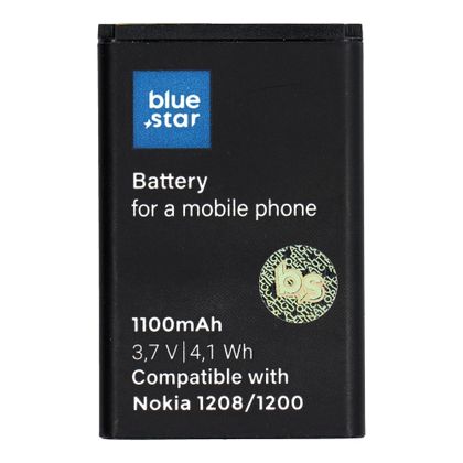 Bateria do Nokia 1208 / 1200 / C1 / 1616 / 1800 1100 mAh Blue Star